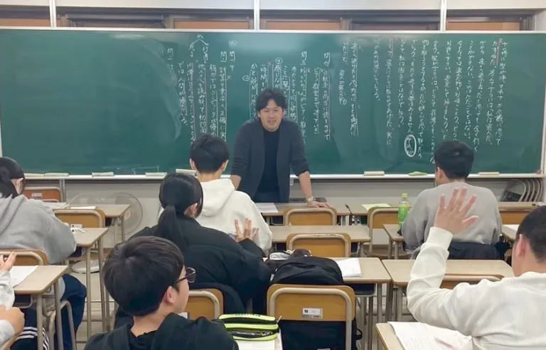 青雲学舎学習の様子